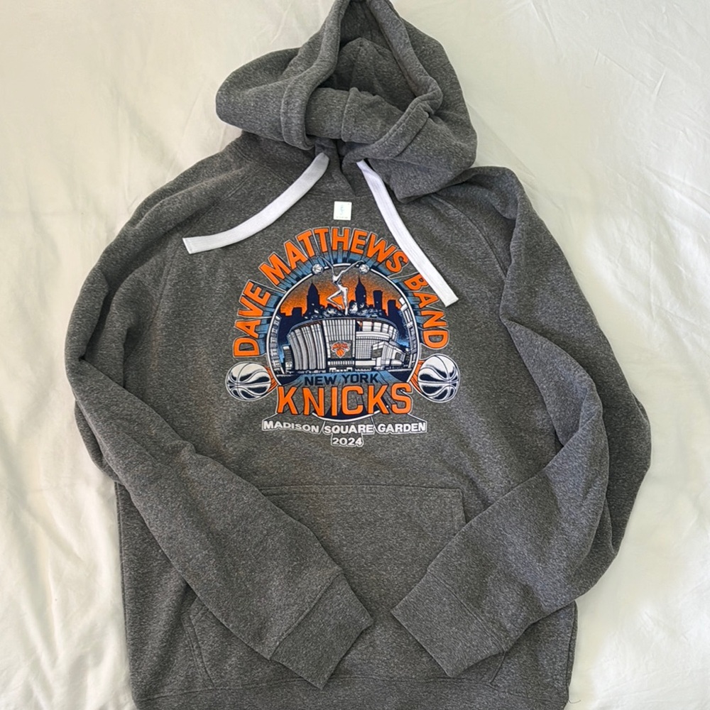 NWOT: Dave Matthews Band X NY Knicks MSG Hoodie, 2024 Tour, M
